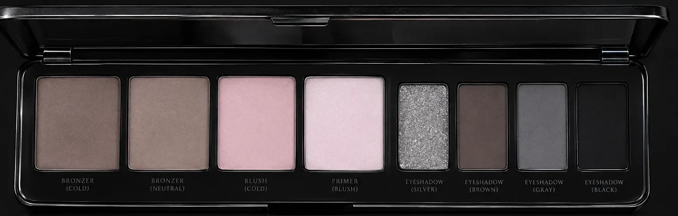 Otwarta paleta Lullaby: bronzery, róż, baza i cztery cienie do powiek